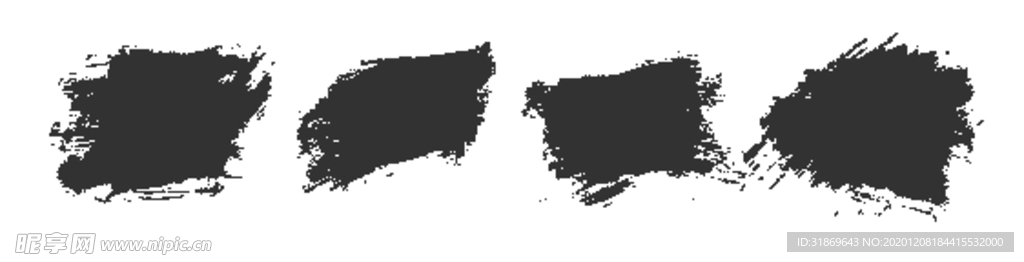 笔刷 展板背景模板