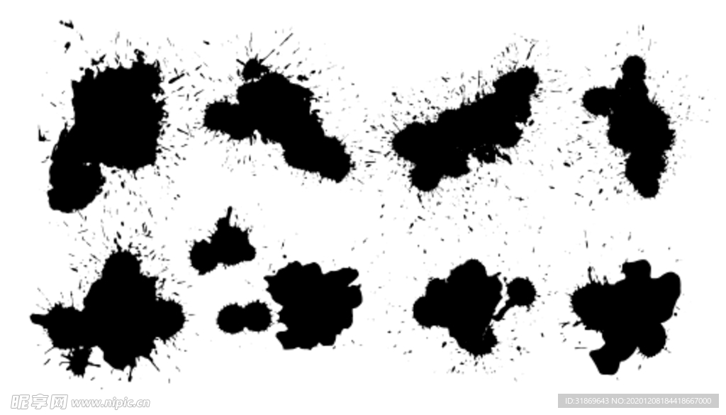 笔刷 展板背景模板