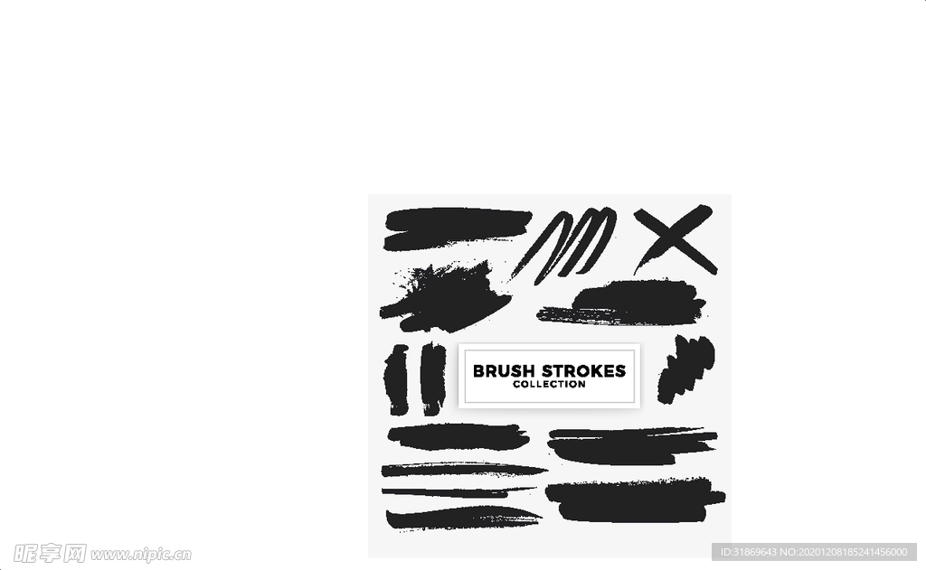 笔刷 展板背景模板