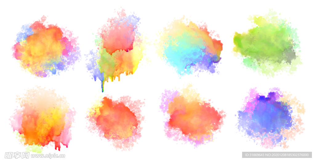 笔刷 展板背景模板