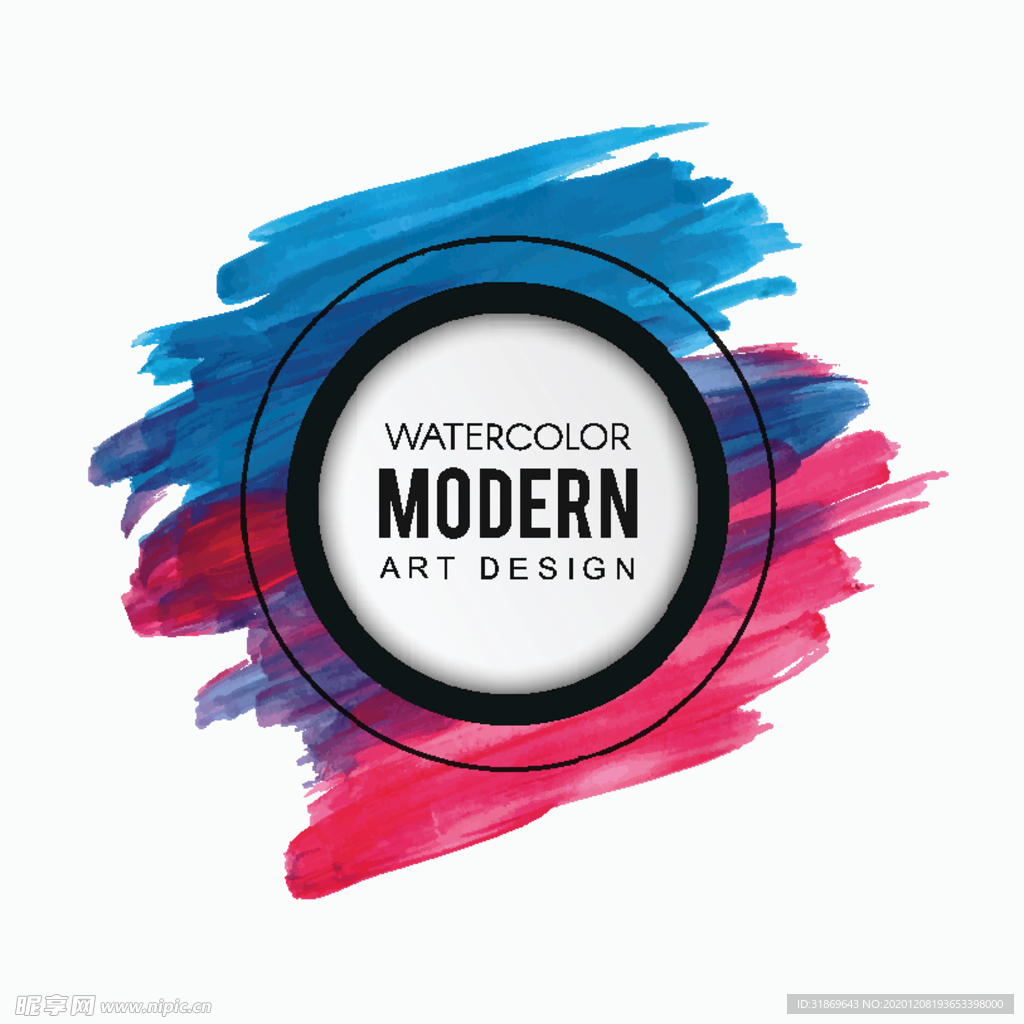 笔刷 展板背景模板