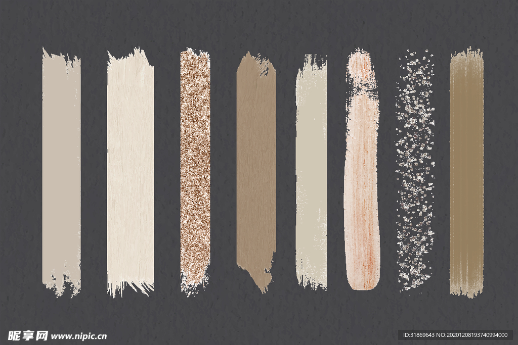 笔刷 展板背景模板