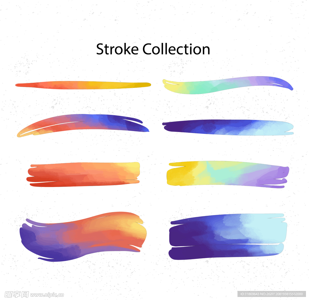 笔刷 展板背景模板