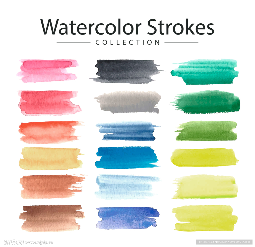 笔刷 展板背景模板