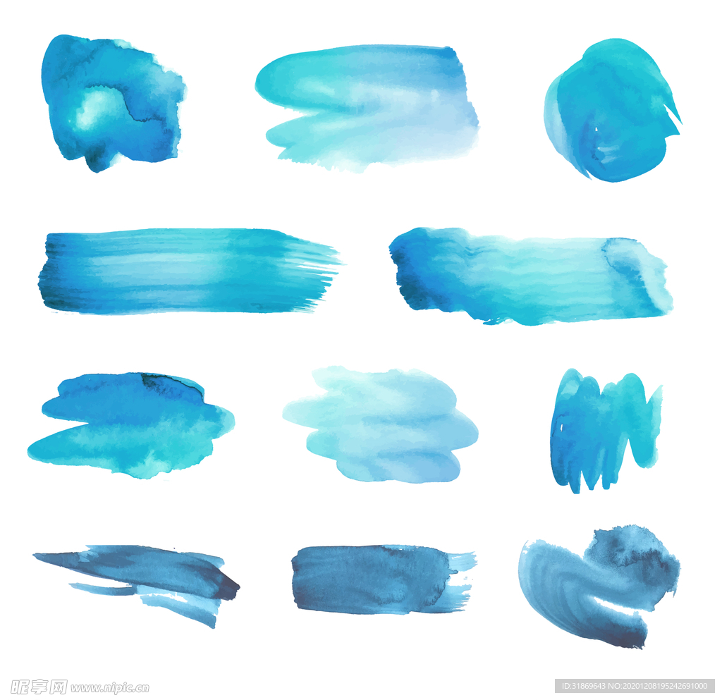 笔刷 展板背景模板