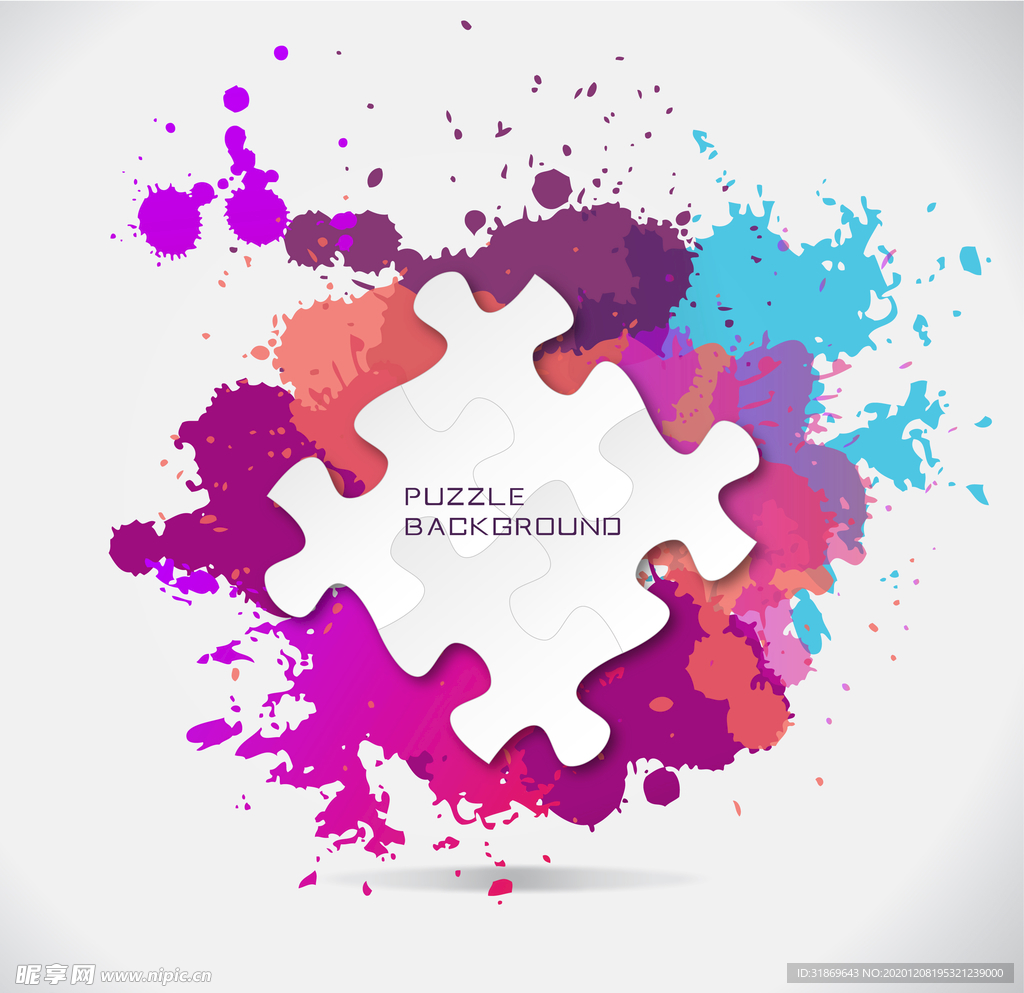 笔刷 展板背景模板