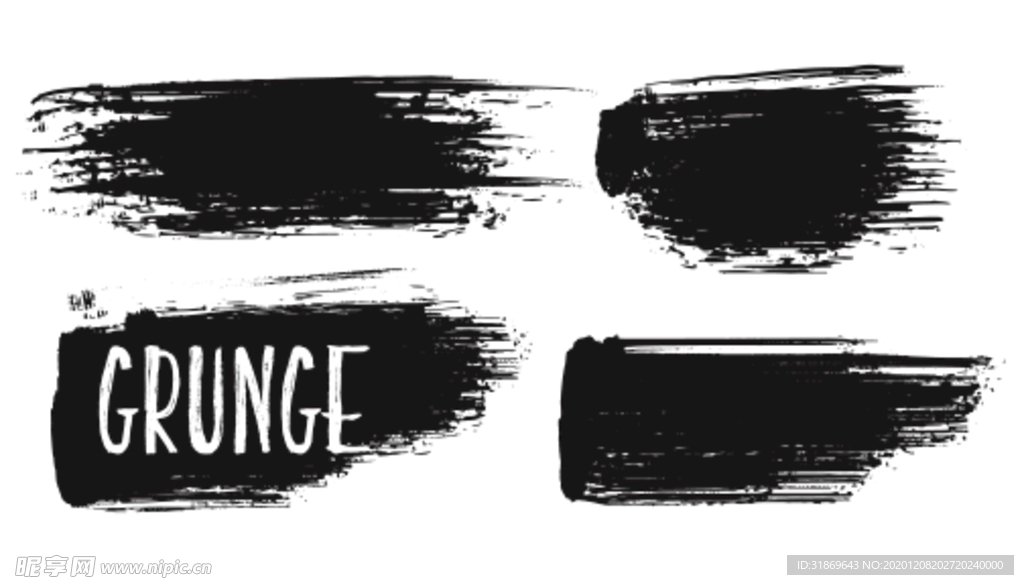 笔刷 展板背景模板