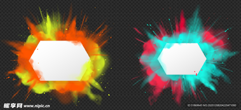 笔刷 展板背景模板