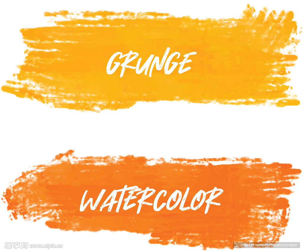 笔刷 展板背景模板