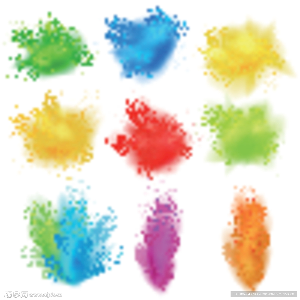 笔刷 展板背景模板