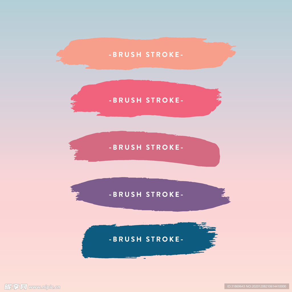 笔刷 展板背景模板