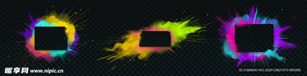 笔刷 展板背景模板