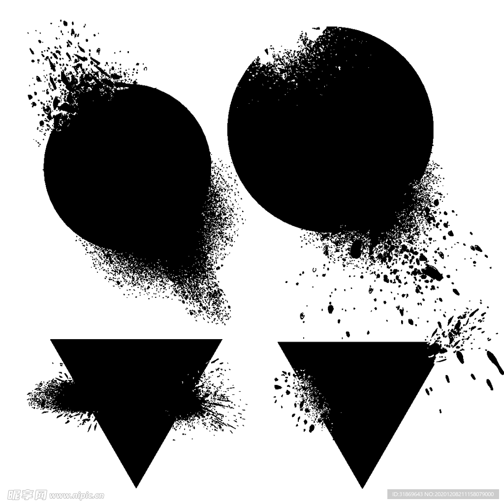 笔刷 展板背景模板