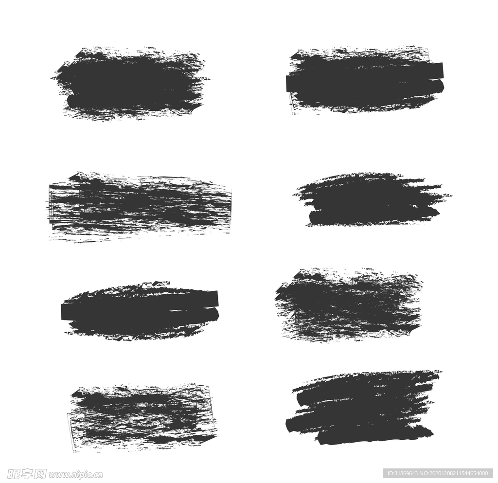 笔刷 展板背景模板