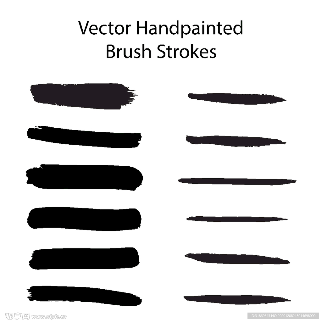 笔刷 展板背景模板