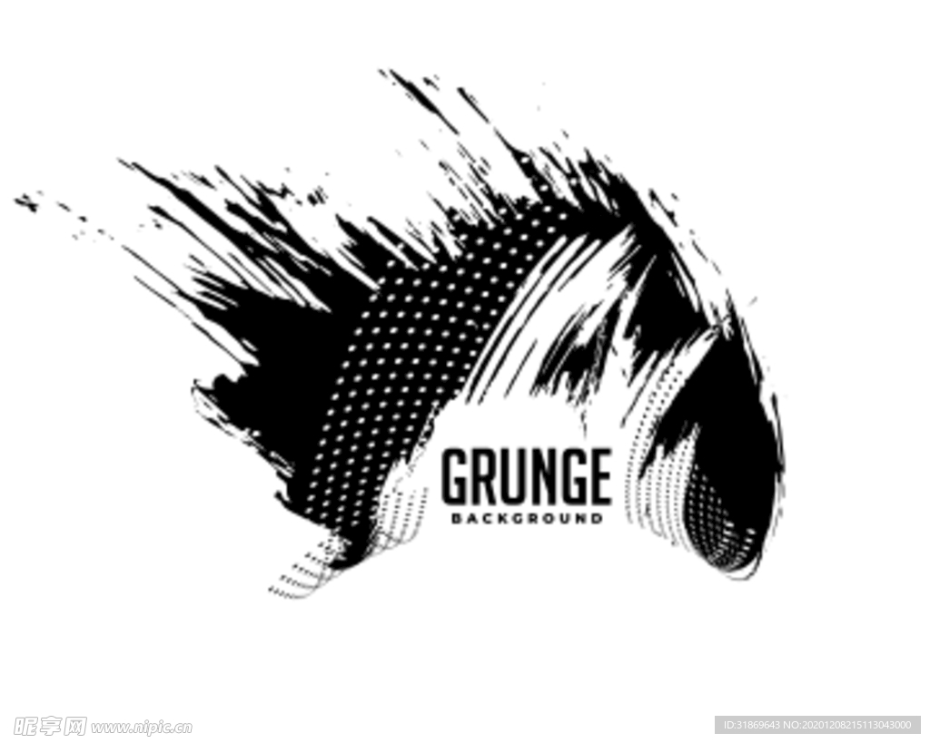 笔刷 展板背景模板