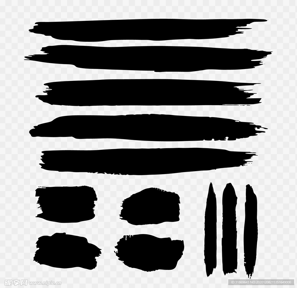 笔刷 展板背景模板