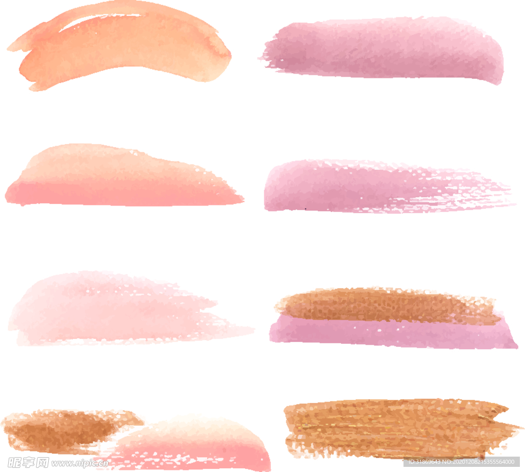 笔刷 展板背景模板