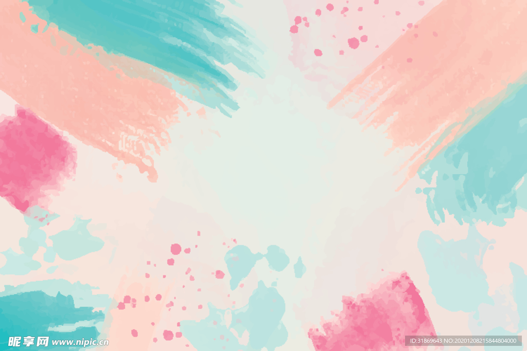 笔刷 展板背景模板