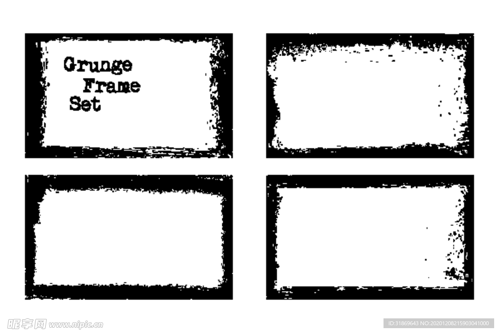 笔刷 展板背景模板