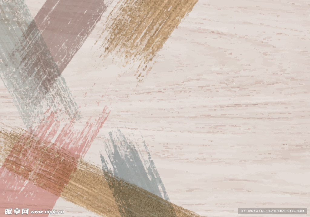 笔刷 展板背景模板