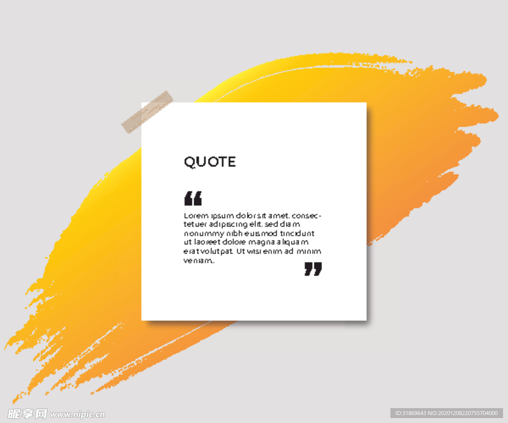 笔刷 展板背景模板