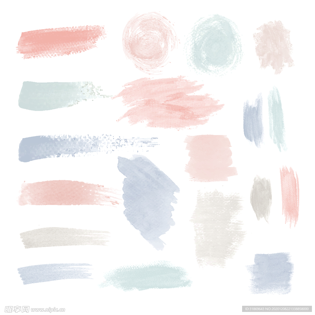 笔刷 展板背景模板