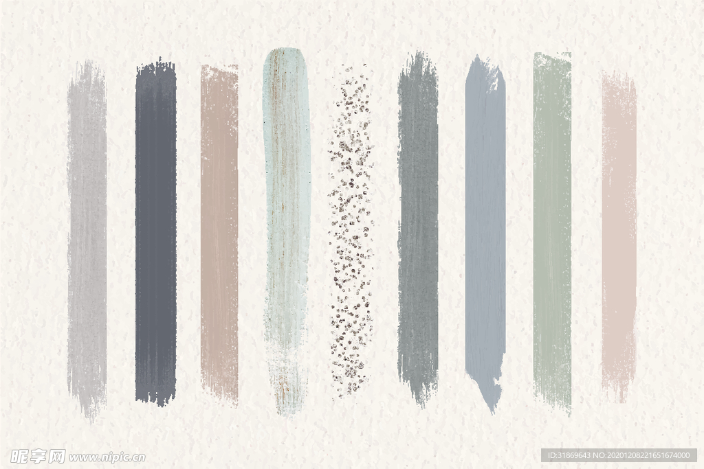 笔刷 展板背景模板