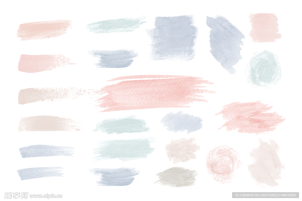 笔刷 展板背景模板