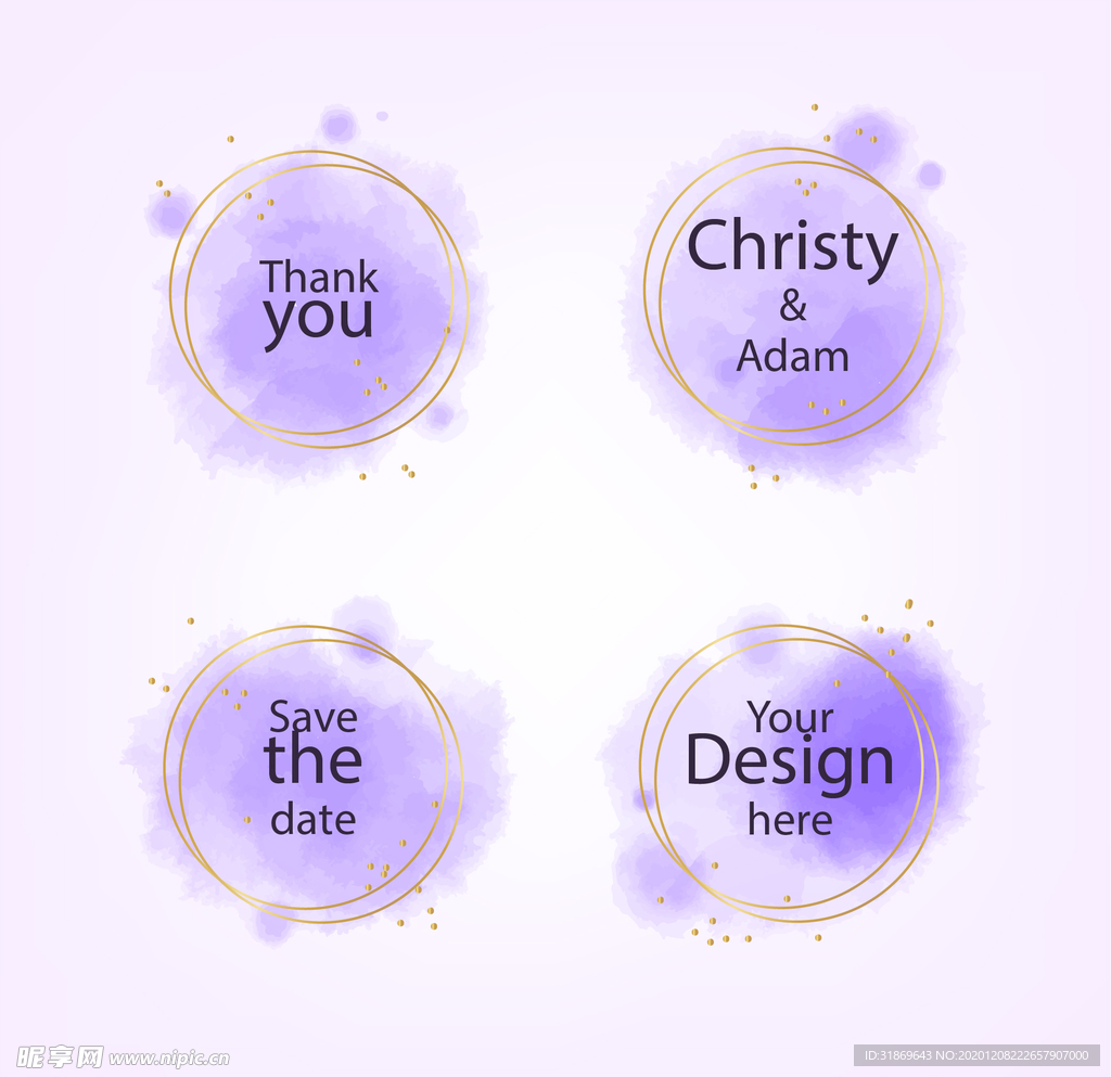 笔刷 展板背景模板