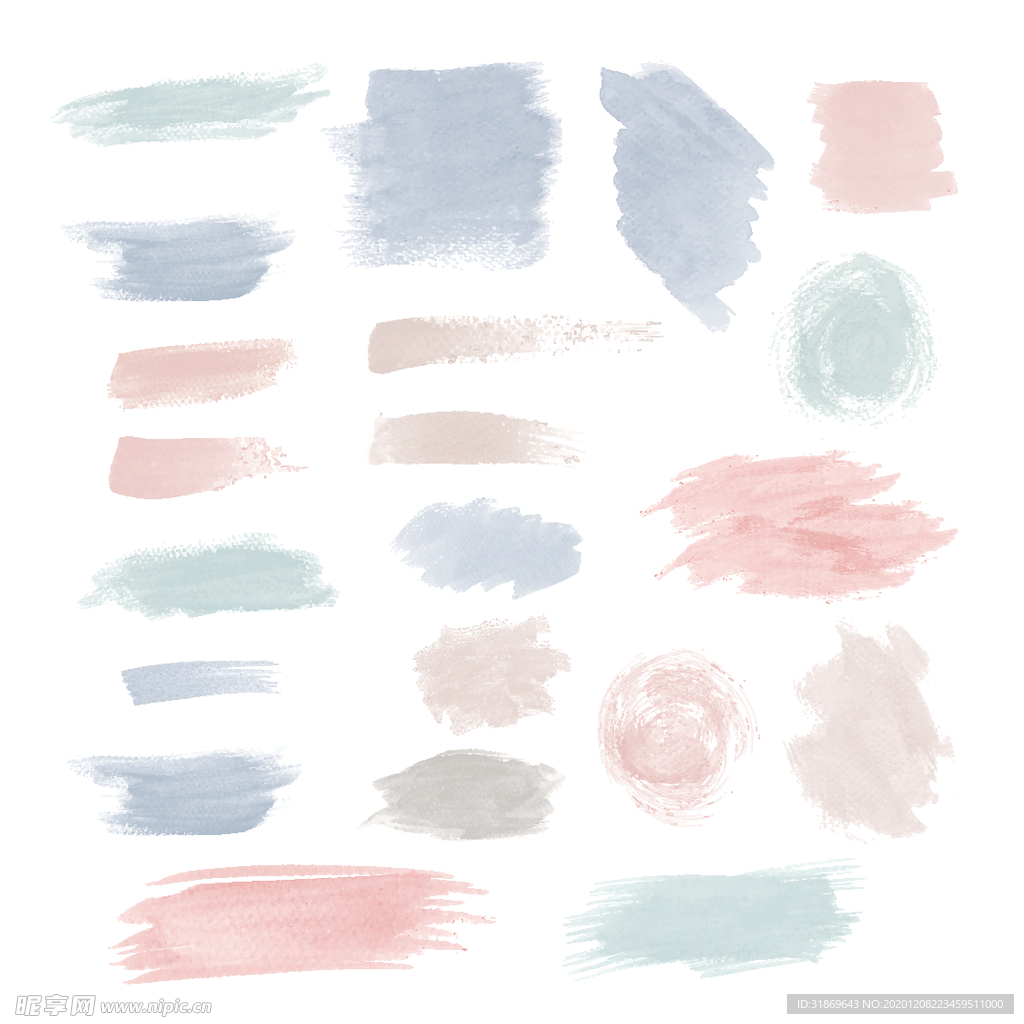 笔刷 展板背景模板