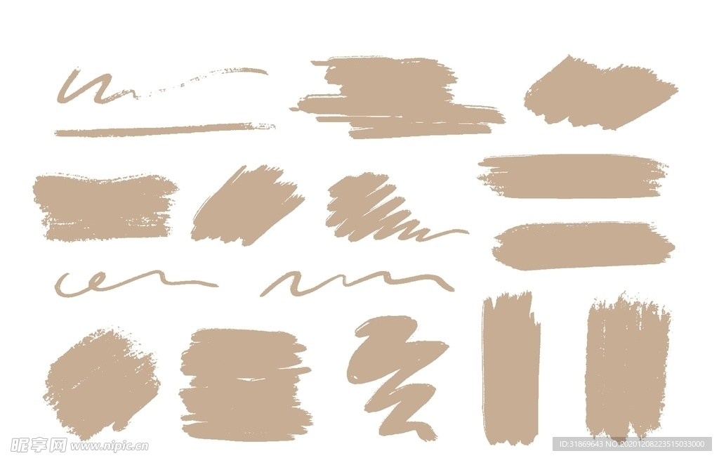 笔刷 展板背景模板