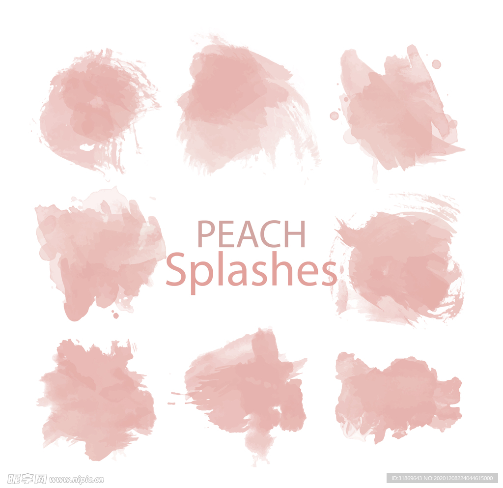 笔刷 展板背景模板