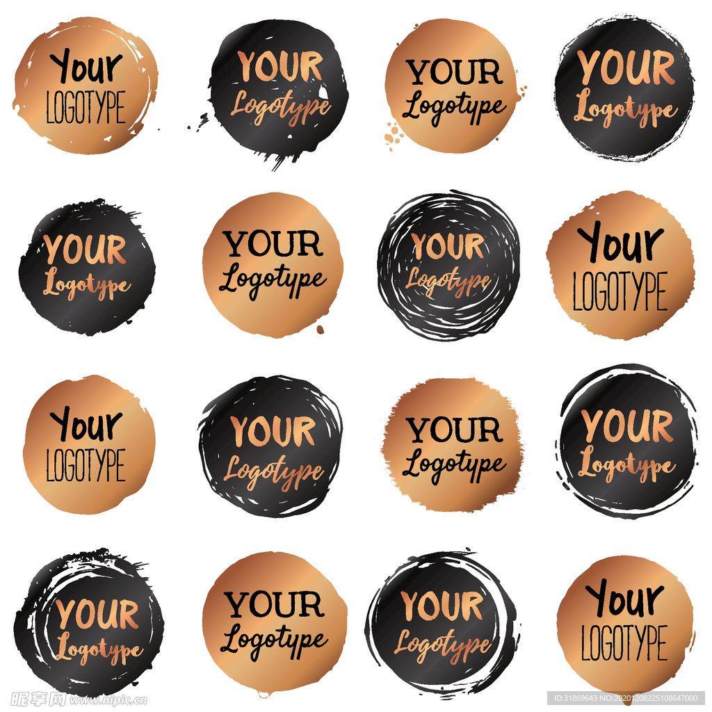 笔刷 展板背景模板