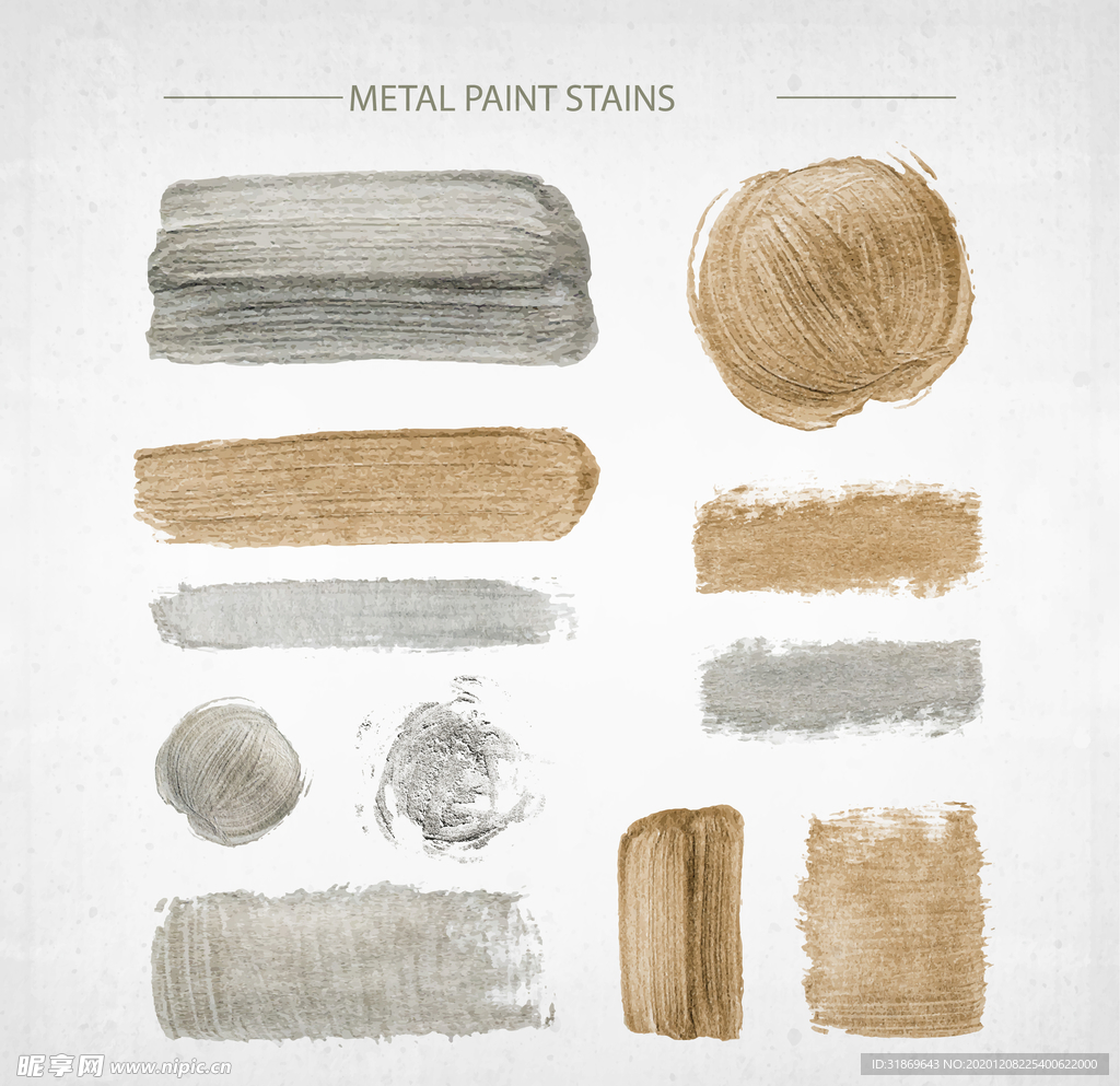 笔刷 展板背景模板