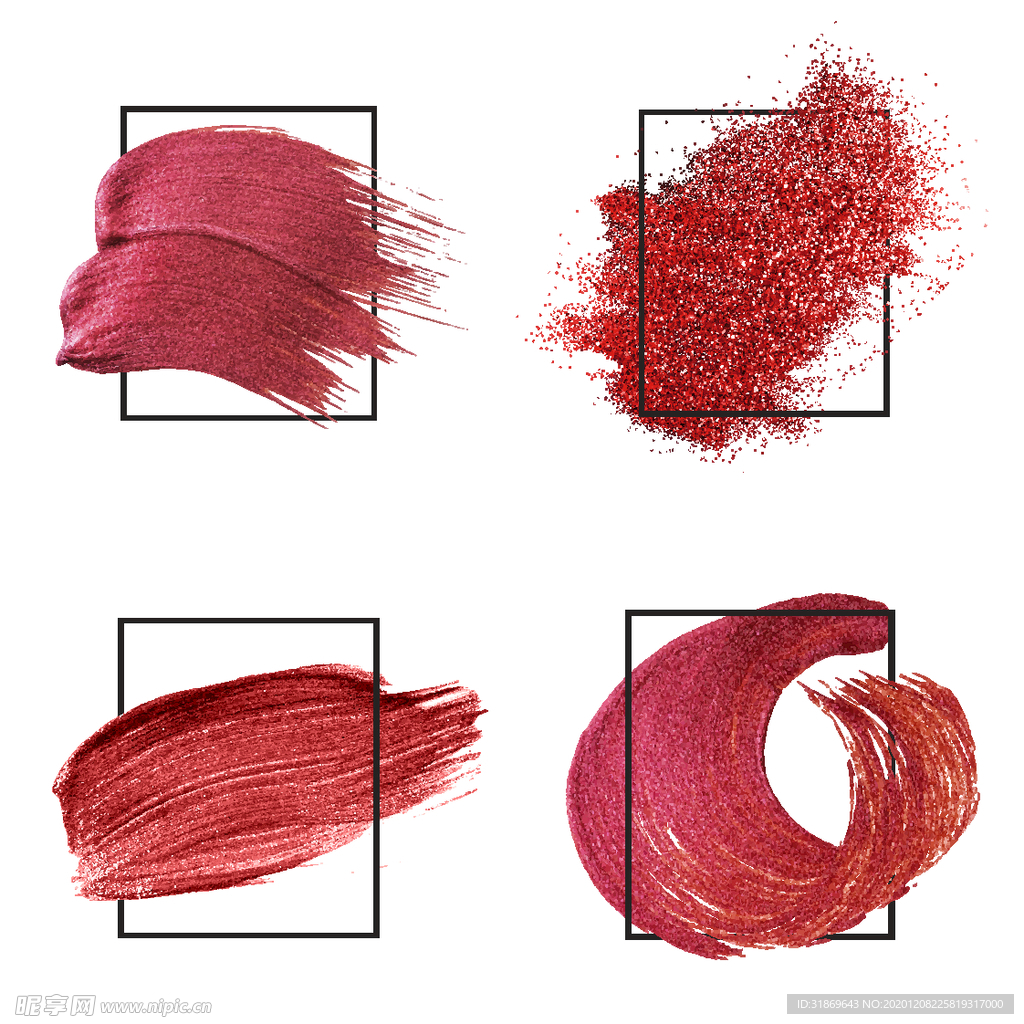 笔刷 展板背景模板