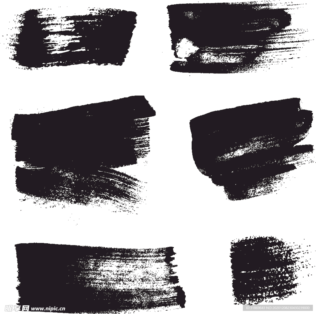 笔刷 展板背景模板