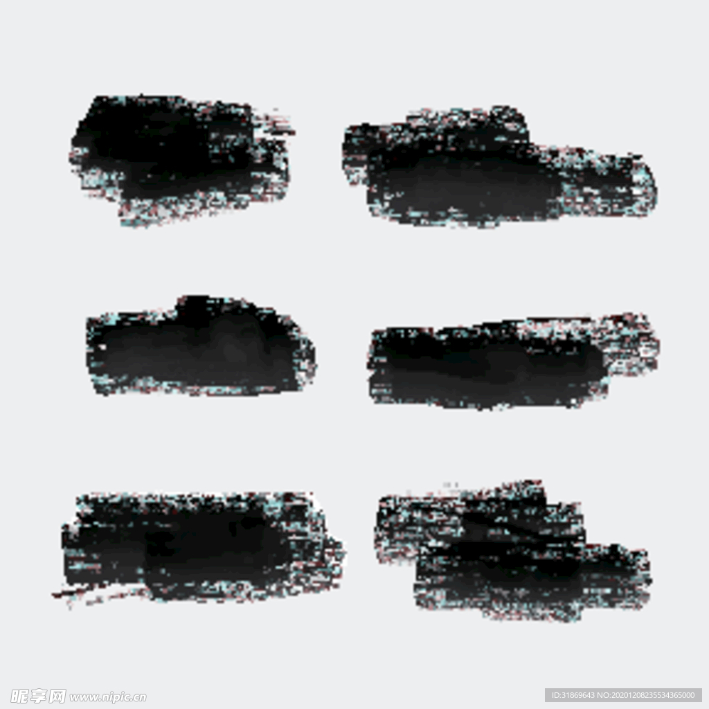 笔刷 展板背景模板