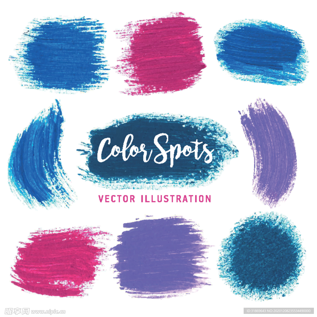 笔刷 展板背景模板