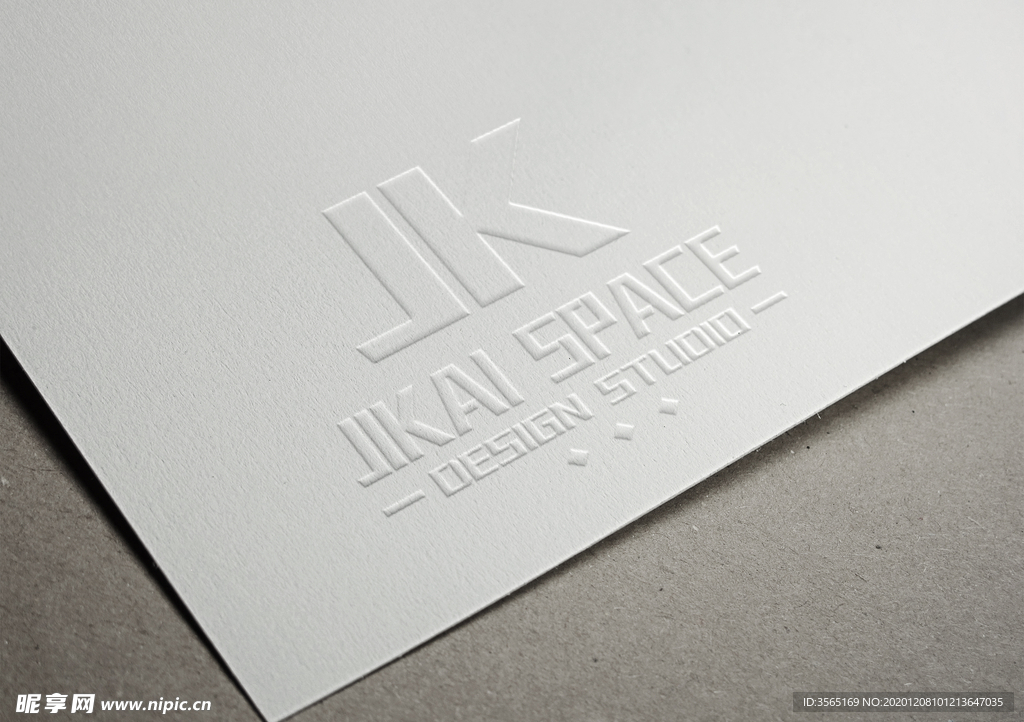 击凸质感LOGO样机