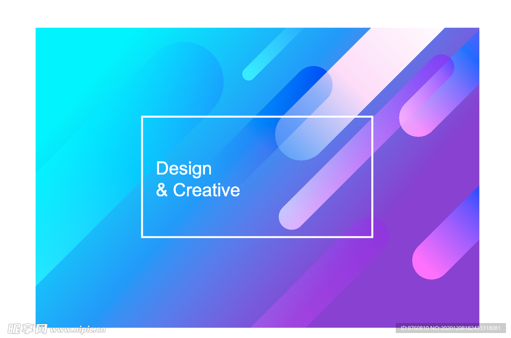 圆角矩形渐变背景