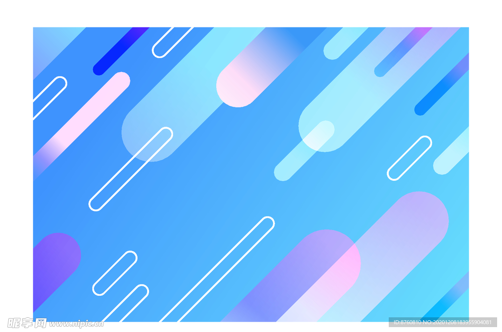 圆角矩形渐变背景