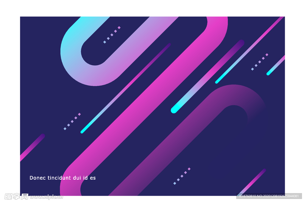 曲别针渐变背景