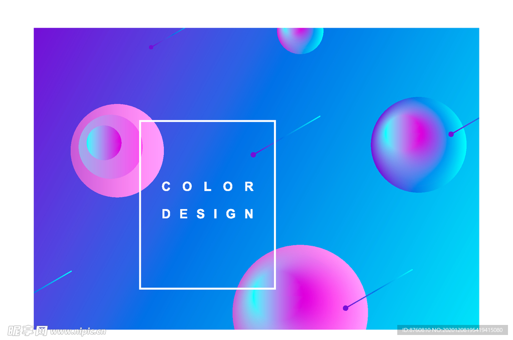 圆形圆窝渐变背景