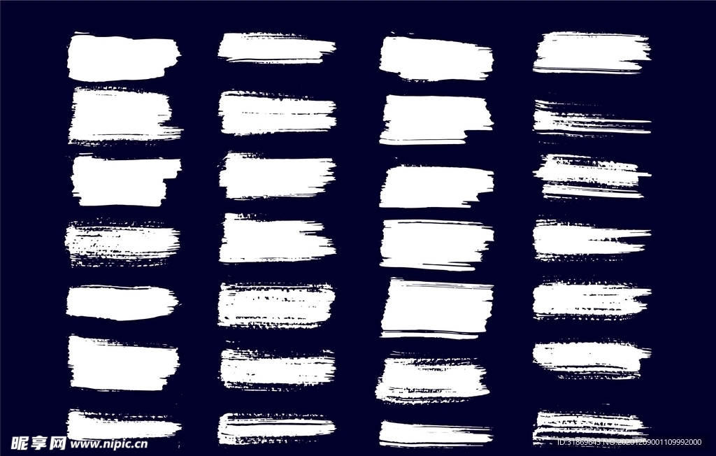 笔刷 展板背景模板