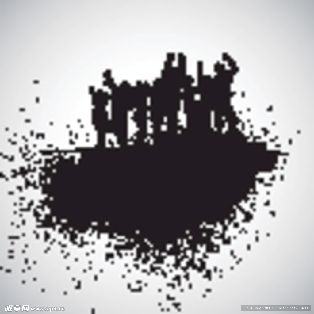 笔刷 展板背景模板