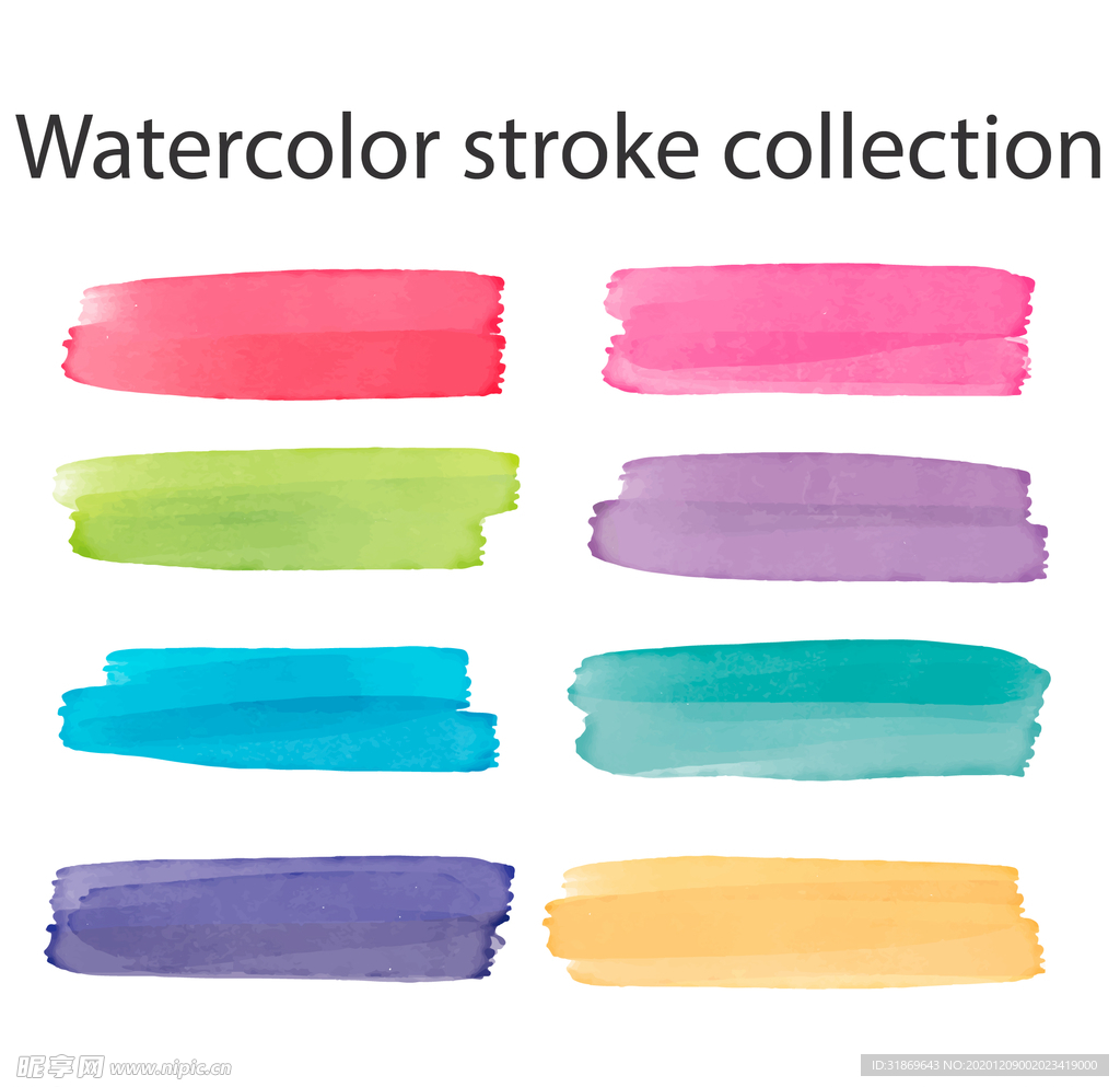 笔刷 展板背景模板