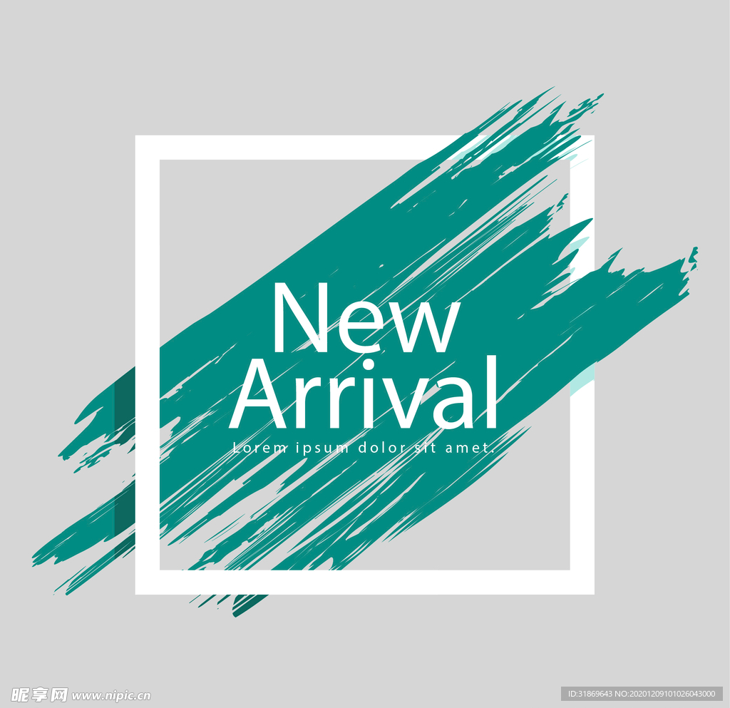 笔刷 展板背景模板