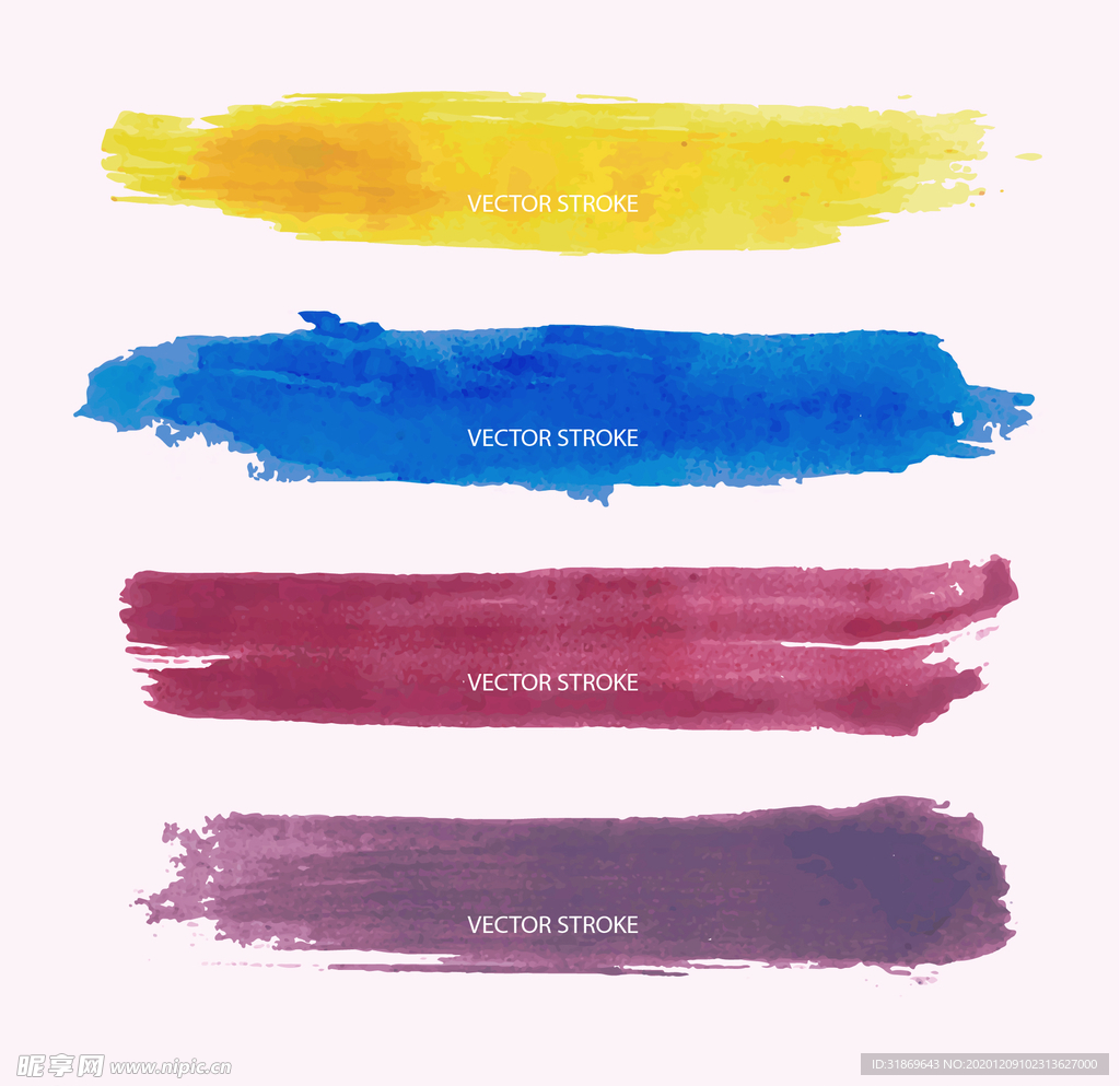 笔刷 展板背景模板