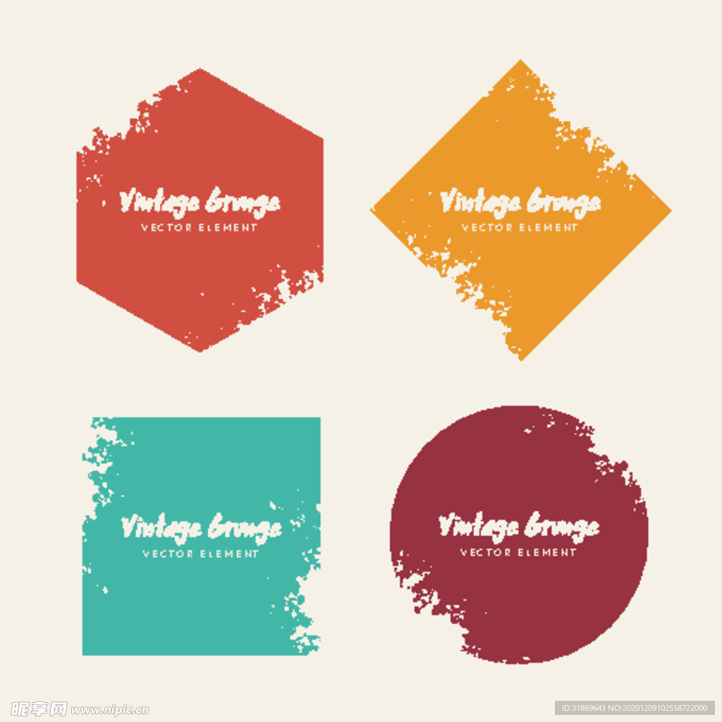 笔刷 展板背景模板